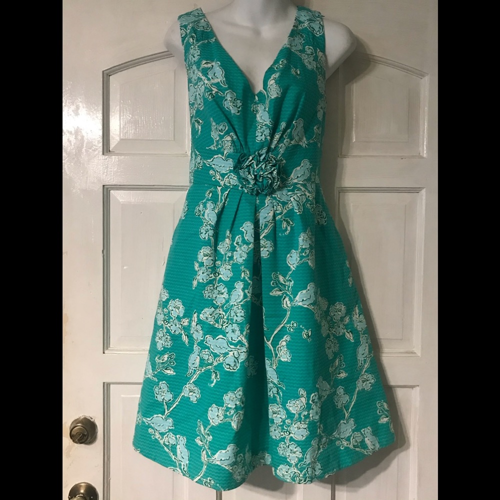 Lilly Pulitzer Lagoon Birds & Bees Dress